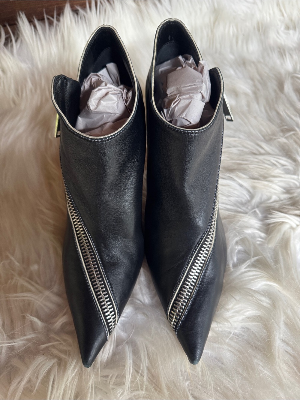 Celine Zippered Booties 38 EUC women’s 7